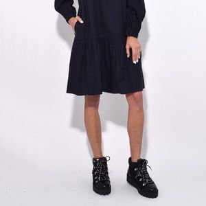Tibi Cotton Drop Waist Dress
